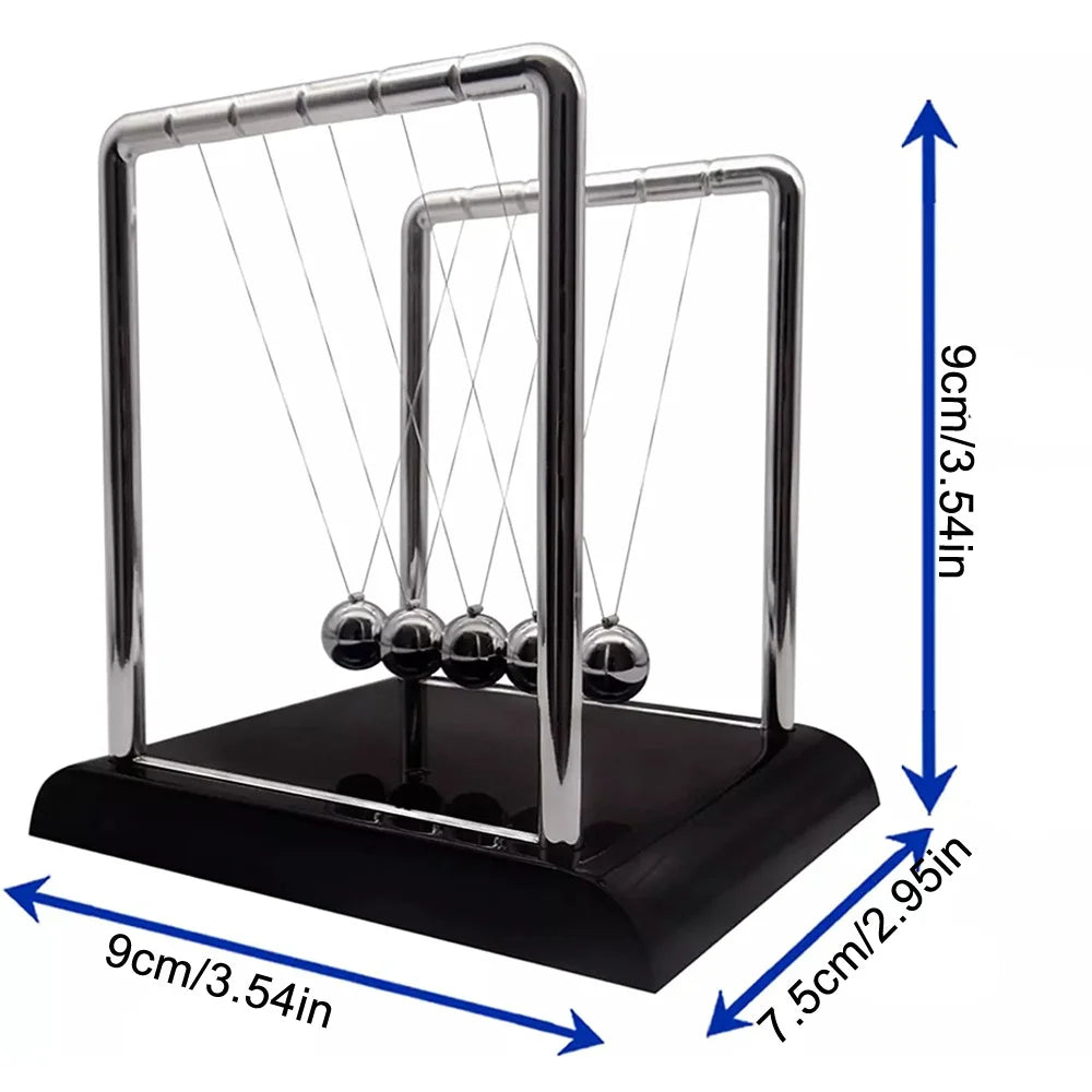 Newton's Cradle Balance Balls — A Physics Science Pendulum Perfect For Desktop Decor