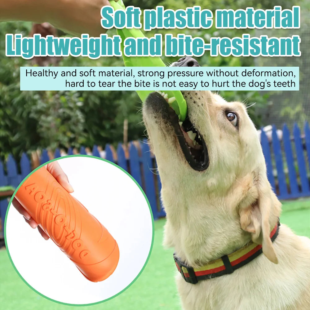 Dog Silicone Flying Disk Toy Environmentally Friendly Anti-Chewing