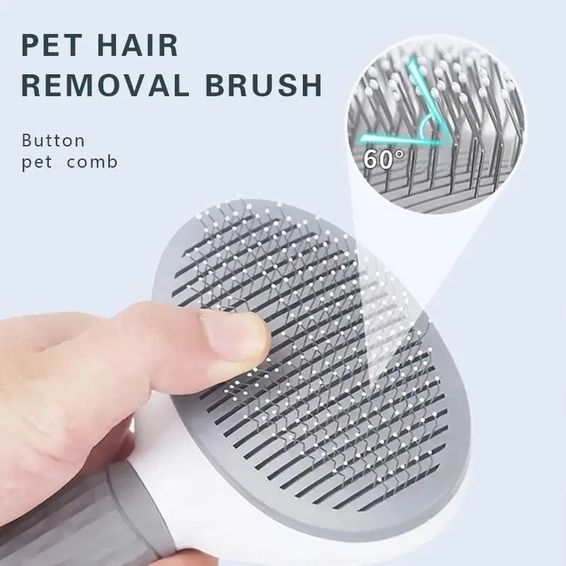 Pet Brush/Comb Self Cleaning Hair Remover Brush For Dogs/Cats Grooming Tools