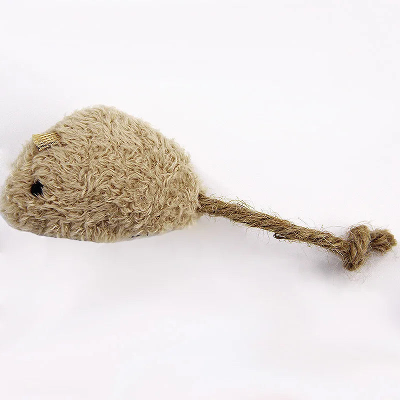 3Pcs Simulation Mouse Toy Bite Resistance For Kitten