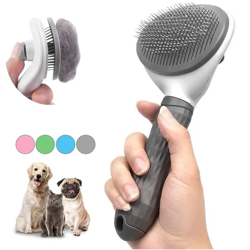 Pet Brush/Comb Self Cleaning Hair Remover Brush For Dogs/Cats Grooming Tools