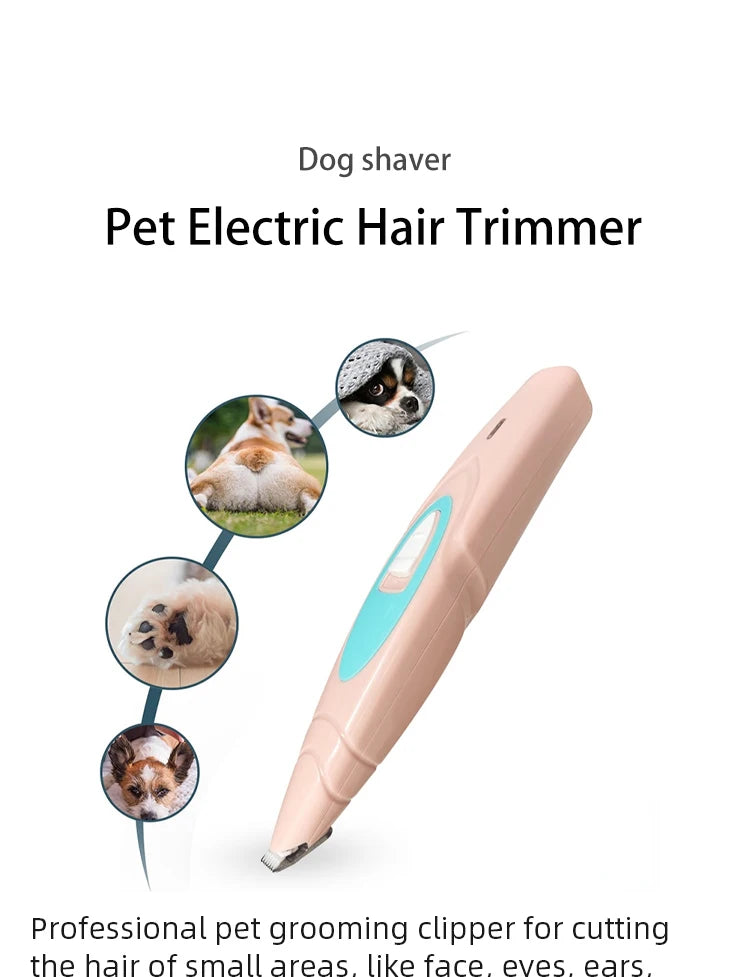 Pet Electric Shaver/Trimmer Professional Dog Cat Care Foot Hair Trimming Artifact