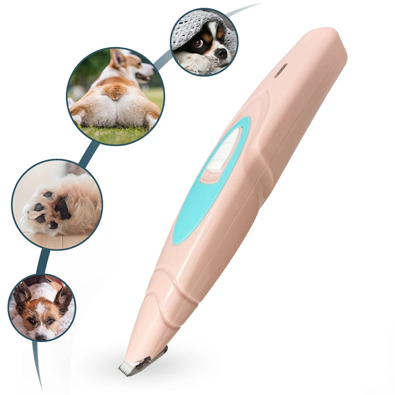 Pet Electric Shaver/Trimmer Professional Dog Cat Care Foot Hair Trimming Artifact