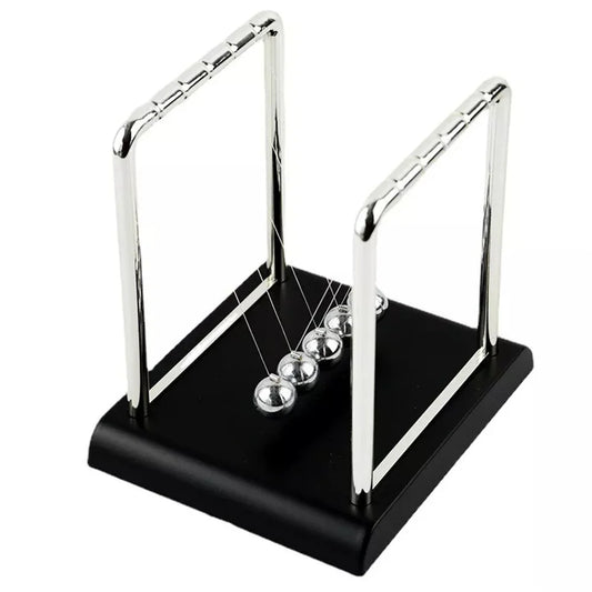 Newton's Cradle Balance Balls — A Physics Science Pendulum Perfect For Desktop Decor