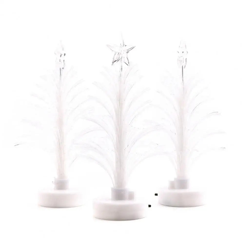 Electronic Led Christmas Tree Night Light Creative Star Christmas Tree Lamp Home Party Decoration